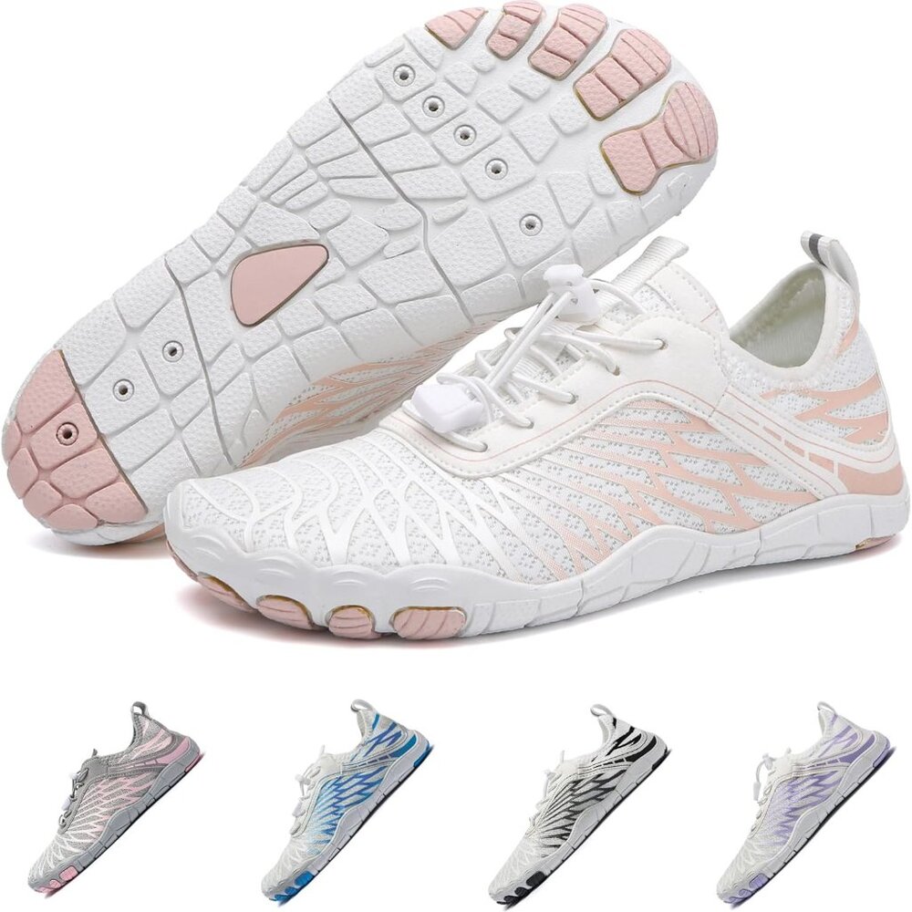 Hiking Barefoot Shoes Unisex Breathable Water Shoes Non-Slip Wide Toe